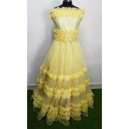 Net Malti Flower Work  (Mtr Wise Cost)